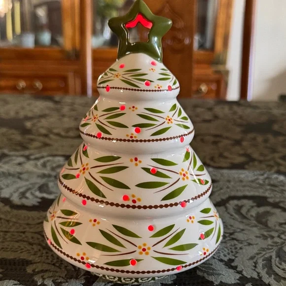 Temp-tations “Old World” Hand-Painted Light-Up Christmas Tree - Picture 6 of 9